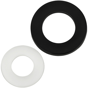 绝缘阻燃尼龙塑料塑胶 平垫垫圈 圆形螺丝垫片M2M3M4M5M6M8-M24mm