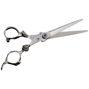 日本进口理发剪发美发剪刀专业正品440C发型师专用6寸牙剪7寸平剪