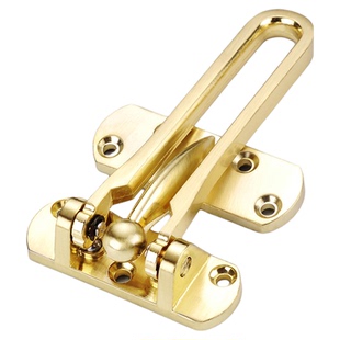 防盗门内反锁扣酒店宾馆加厚卡扣入户门安全门栓搭扣加厚门锁插销