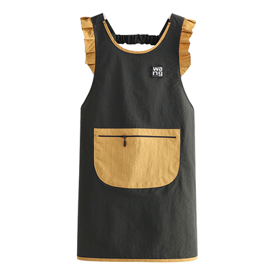 时尚防水防污无袖围裙年轻款围腰