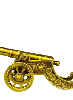 黄铜大炮模型风水仿古装饰摆件