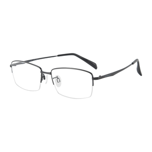 CHARMANT夏蒙商务光学半框眼镜框β钛眼镜架可配近视镜片CH38516