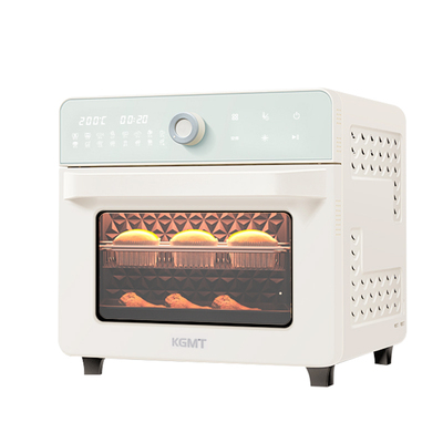 英国KGMT2025新款空气炸锅家用可视化大容量上下发热管免翻面炸锅