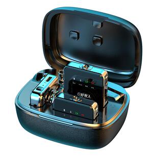 无线麦克风领夹式小蜜蜂收音麦器主播声卡直播专用夹领手机拍设备