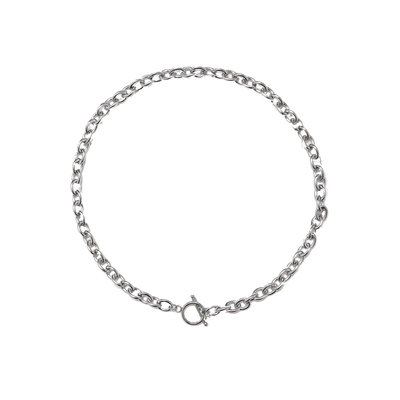 chuan/ins冷淡风o型女小众男项链