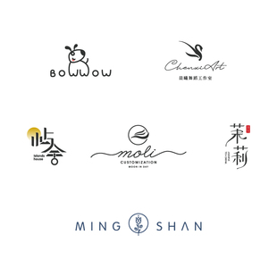 高端logo设计原创商标注册品牌取名企业公司VI卡通图标志字体定制