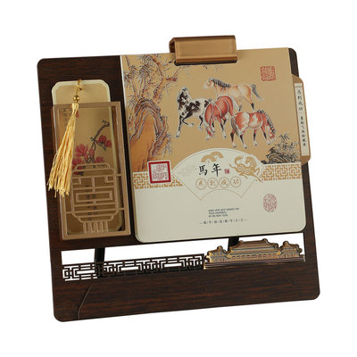 季左2026年创意木质台历