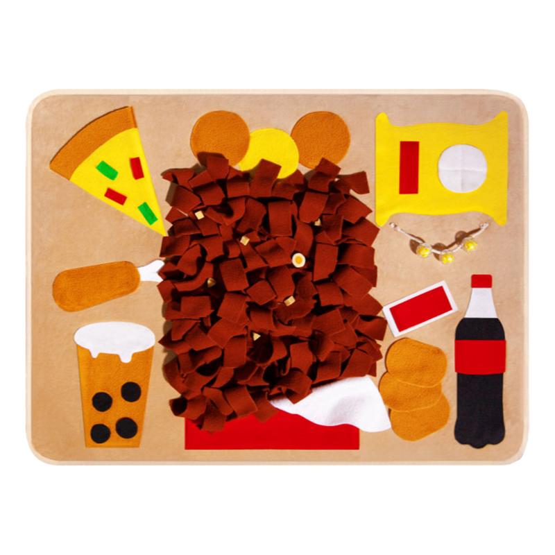 扑几POOZPET耐咬嗅闻垫狗狗猫咪闻嗅餐慢零食垫解闷神器自嗨玩具