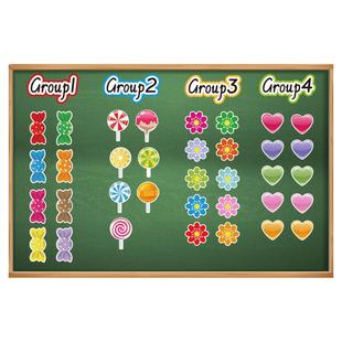 课堂分小组PK评比竞赛加分磁性吸力黑板贴组牌教道具英语奖励机制