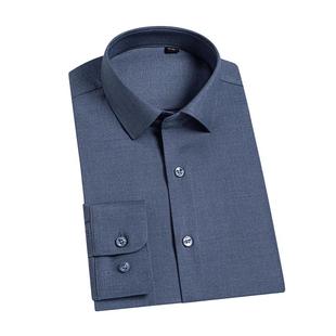 【保暖保温】2025秋冬季男士衬衫商务通勤上衣加绒保暖衬衣