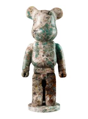 暴力熊摆件样板间摆件天然动漫