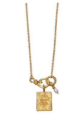 XTASTE 丹麦 ANNI LU 美好生活项链叠戴设计配饰镀金锁骨链百搭