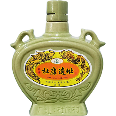 杜康仙酿礼盒装老酒52度整箱6瓶