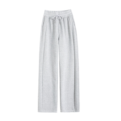 宽松显瘦高腰直筒秋冬季香蕉裤