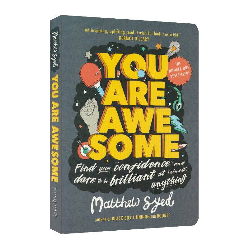 You Are Awesome 你真的很棒 Matthew Syed 正能量情绪引导书籍 英文原版 人生励志自我鼓励积极情绪