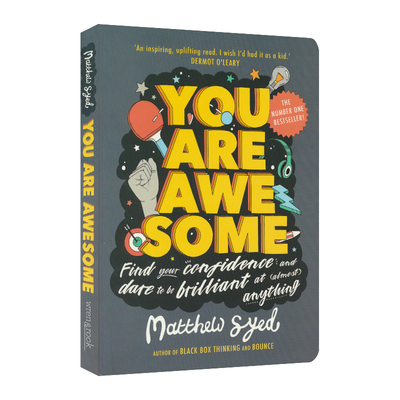 You Are Awesome 你真的很棒 Matthew Syed 正能量情绪引导书籍 英文原版 人生励志自我鼓励积极情绪