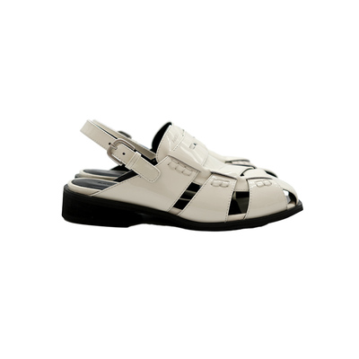 AnOtherProject圆头中性乐福鞋