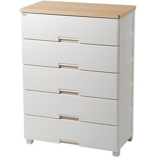 天马株式会社宝宝多层抽屉收纳柜儿童塑料衣物整理卧室床头五斗柜