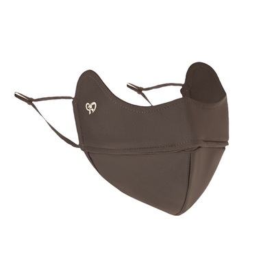 W鱼骨型保暖防晒口罩防风