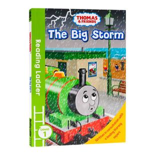 秒杀 托马斯和朋友们Thomas and Friends The big storm 英文原版托马斯分级阅读入门级Reading Ladder Level 1英语故事图画书绘本