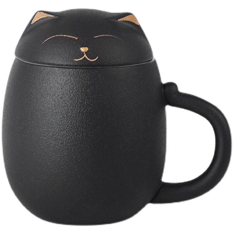 泡茶带盖办公室夏季陶瓷杯