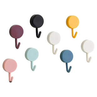 免打孔小挂钩粘钩强力承重厨房浴室墙壁无痕书包挂架子粘贴创意