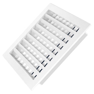 ABS百叶空调出风口方变圆天圆地方新风口回风口新风系统通风格栅