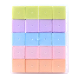 磁性正方体教具小学一到六年级数学小方块磁力立体图形几何体模型观察儿童立方体六面磁吸小正方体2cm积木