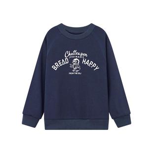 多多家男童加绒卫衣2026秋冬款新款儿童中大童卡通印花上衣冬装