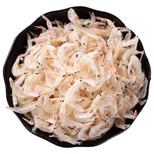 渔食客 纯淡干大虾皮虾米500g海米海鲜干货宝宝虾皮粉非特级