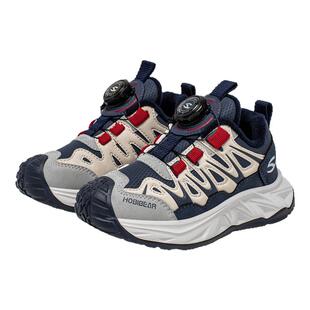 哈比熊儿童运动鞋男女童2026春冬季加绒保暖棉鞋网面透气皮面防水