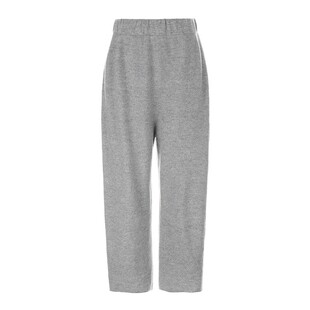 【惊喜特价】Bettychow一体无缝羊绒奶奶裤9分裤百搭直筒裤羊毛裤