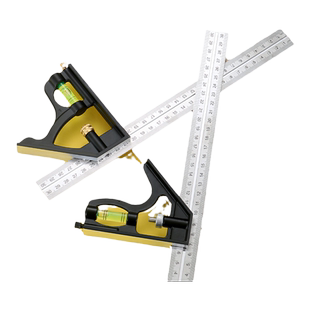 移动角尺高精度划线尺90度直角尺多功能组合活动木工专用定位拐尺