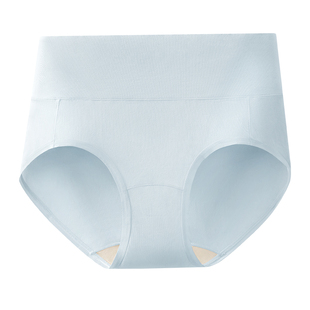 菇娘家莱卡棉高腰收腹内裤女新款纯棉大码女士女生舒适透气三角裤