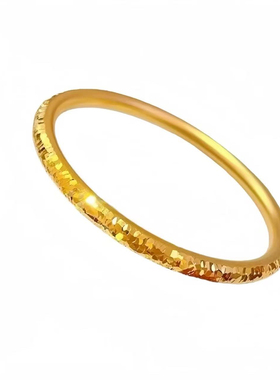 老铺金包银泥鳅背古法实心手镯