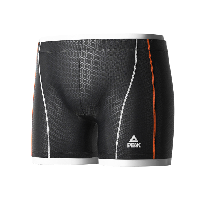 匹克游泳裤男款防尴尬男士泳裤泳镜泳帽三件套专业速干游泳全装备