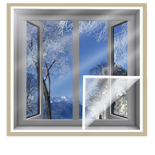 窗户密封条防风保暖膜冬季防寒加厚塑料布封门窗防尘保温挡风神器