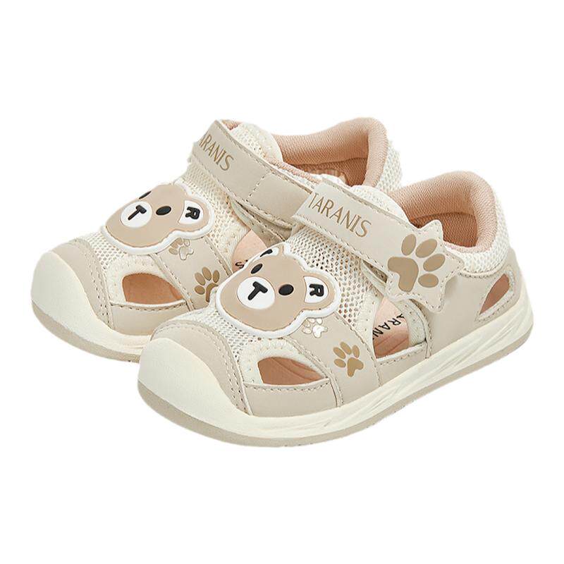 泰兰尼斯夏季新款童鞋防滑软底学步鞋男宝宝凉鞋包头防踢女童鞋子