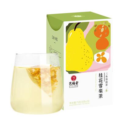 艺福堂桂花雪梨茶袋泡清润果茶
