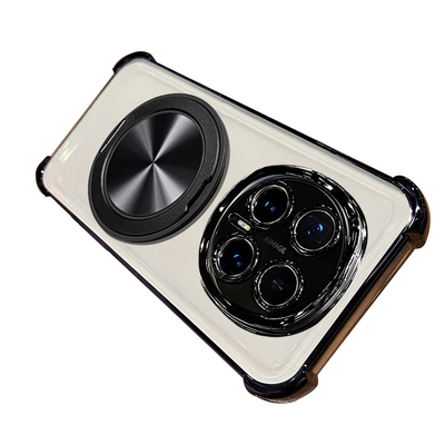 适用华为荣耀magic8手机壳majic8pro透明保护软硅胶套BKQ一AN00带镜头膜10全包防摔honor魔术m8男女支架磁吸