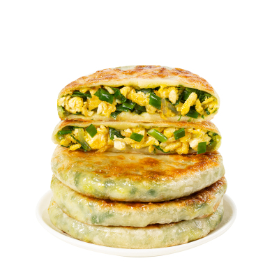 韭菜鸡蛋馅饼早餐薄皮韭菜盒子