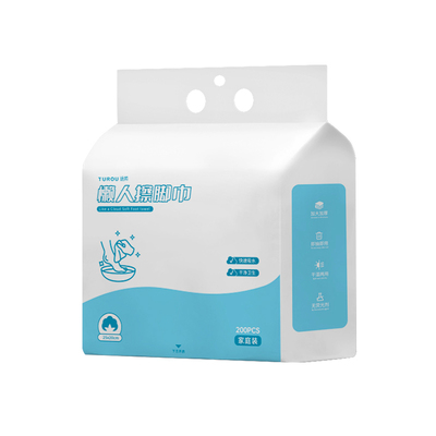 一次性擦脚布加厚加大懒人专用洗脚是挂式抽取吸水神器擦脚巾毛巾