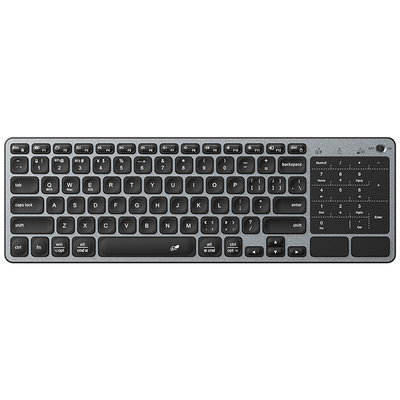 双模蓝牙无线键盘触控一体便携