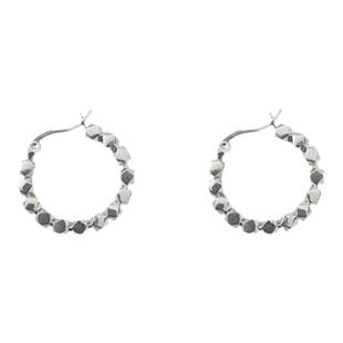 招财转运纯银碎银几两耳环女小众高级耳钉2026年新款耳饰甜美轻奢