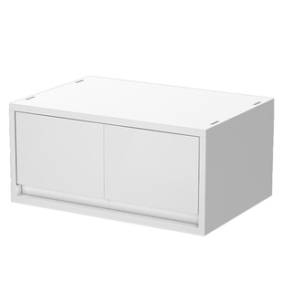 办公室抽屉式收纳盒桌面A4多层储物盒文件整理盒玄关置物书桌杂物