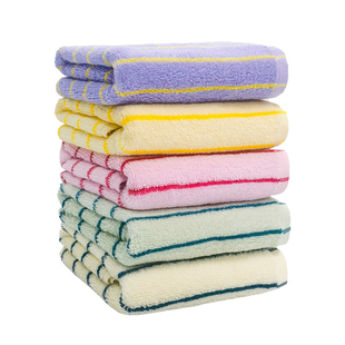 老爸评测全棉毛巾面巾洗脸家用柔软亲肤优质棉吸水不易掉毛洗澡巾