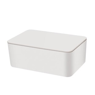 日本正品SP湿巾盒密封抽取式纸巾盒带盖防尘口罩收纳盒卫生纸收纳