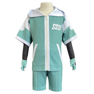 吃鸡游戏周边cos服儿童衣服和平SS21赛季特训套装精老六巡查英套