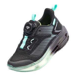 儿童运动鞋2025秋季新款皮面脚胖加宽透气防滑胖童加大码男童鞋子