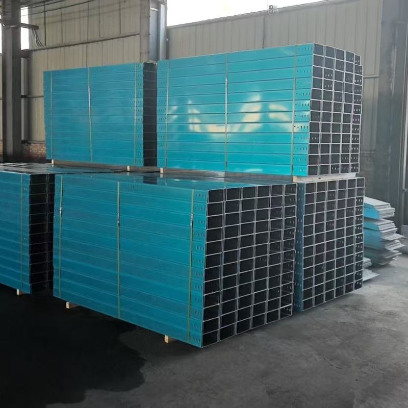 铝合金桥架200x100多规格商场机房电缆车库轻量化定制